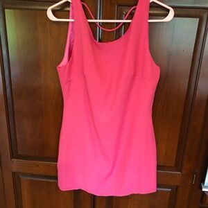 NWT Hot Pink/Fuschia Mini Dress Size Medium Prom Party